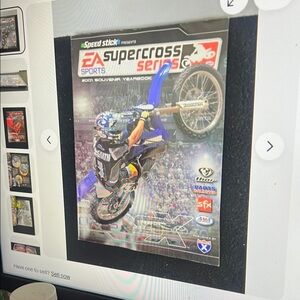 EA Sports Supercross Series 2001 Souvenir Yearbook